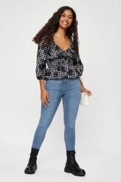 Dorothy Perkins Petite Indigo Shape And Lift Jeans -Perkinsdory Store aqq46398 indigo xl 3