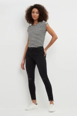 Dorothy Perkins Raw Hem Darcy Jeans