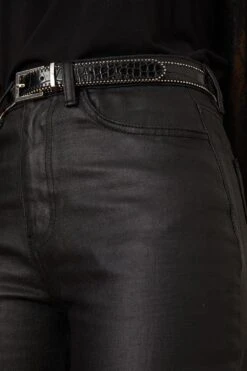 Dorothy Perkins Coated Straight Leg Jeans -Perkinsdory Store bqq08313 black xl 3