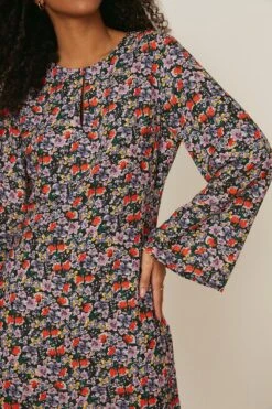 Dorothy Perkins Key Hole Mini Shift Dress -Perkinsdory Store bqq08386 multi xl 3