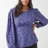 Dorothy Perkins Abstract Spot Tea Blouse