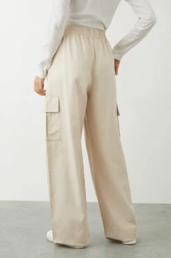 Dorothy Perkins Petite Drawstring Cargo Trouser 6 Dorothy Perkins Petite Drawstring Cargo Trouser -Perkinsdory Store bqq09613 stone xl 2