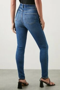 Dorothy Perkins Authentic High Rise Skinny Jeans -Perkinsdory Store bqq09634 indigo xl 2