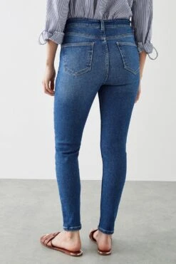 Dorothy Perkins Petite Authentic High Rise Skinny Jeans -Perkinsdory Store bqq09635 indigo xl 2