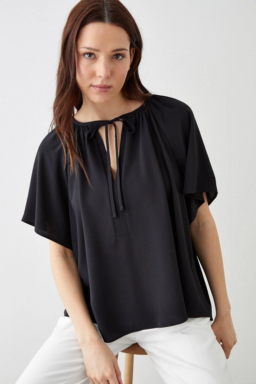 Dorothy Perkins Tie Neck Blouse 1 Dorothy Perkins Tie Neck Blouse