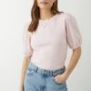 Dorothy Perkins Cotton Broderie Sleeve Top