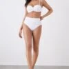 Dorothy Perkins High Waist Ruched Detail Bikini Bottoms