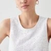 Dorothy Perkins Petite Lace Front Sleeveless Top