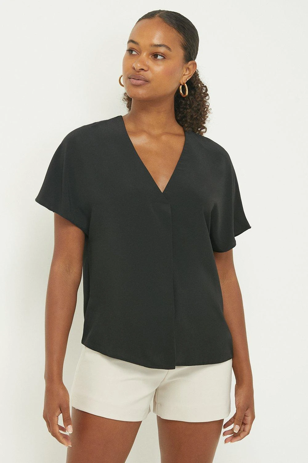 Dorothy Perkins Pleat Neck Blouse 2 Dorothy Perkins Pleat Neck Blouse - Image 2