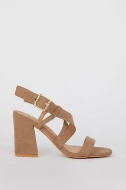 Dorothy Perkins Seema Casual Block Heel Sandals -Perkinsdory Store bqq11337 taupe xl 1