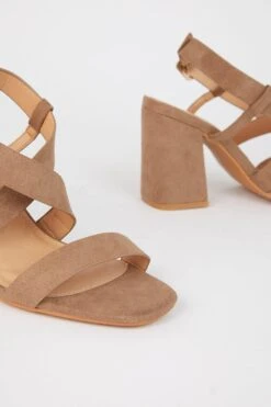 Dorothy Perkins Seema Casual Block Heel Sandals -Perkinsdory Store bqq11337 taupe xl 3