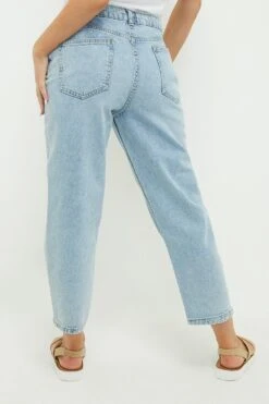 Dorothy Perkins Petite Cropped Slim Mom Jeans 6 Dorothy Perkins Petite Cropped Slim Mom Jeans -Perkinsdory Store bqq11351 light20wash xl 2