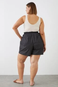 Dorothy Perkins Curve Lightweight Denim Short -Perkinsdory Store bqq11509 black xl 2