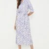 Dorothy Perkins Printed Midi Shirt Dress