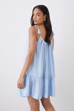 Dorothy Perkins Mini Tassel Beach Dress -Perkinsdory Store bqq11766 blue xl 2