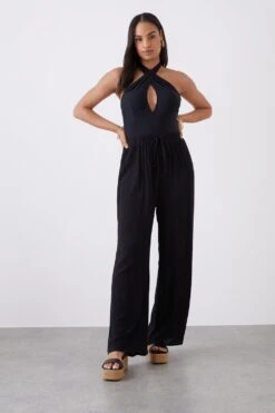 Dorothy Perkins Drawstring Beach Trousers -Perkinsdory Store bqq11769 black xl 1