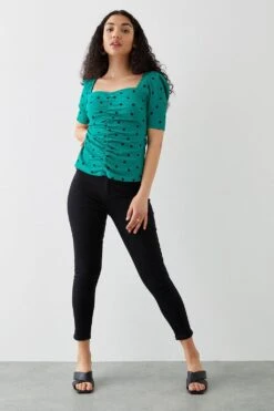 Dorothy Perkins High Waist Ankle Grazer Skinny Jeans -Perkinsdory Store bqq11799 black xl 1