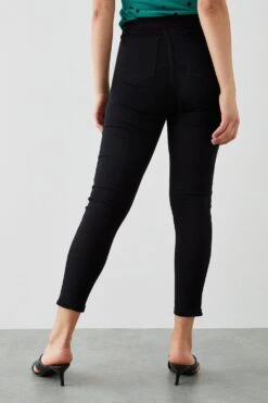 Dorothy Perkins High Waist Ankle Grazer Skinny Jeans -Perkinsdory Store bqq11799 black xl 2