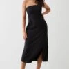 Dorothy Perkins Bandeau Midi Dress With Pockets