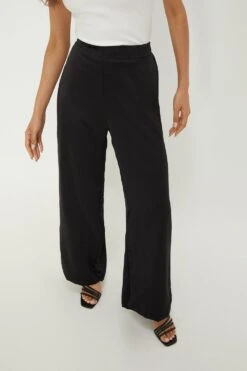 Dorothy Perkins Petite Satin Wide Leg Trousers -Perkinsdory Store bqq11893 black xl 3