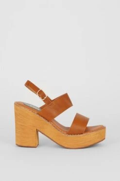 Dorothy Perkins Rover Platform Wedge Sandals -Perkinsdory Store bqq12023 tan xl 1