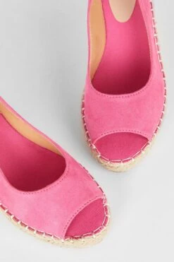 Dorothy Perkins Remi Peep Toe Sling Back Wedges -Perkinsdory Store bqq12031 fuchsia xl 3