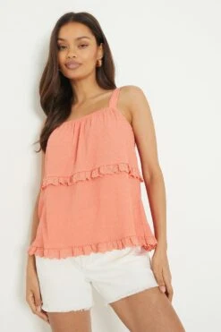 Dorothy Perkins Peitie Broderie Strappy Top