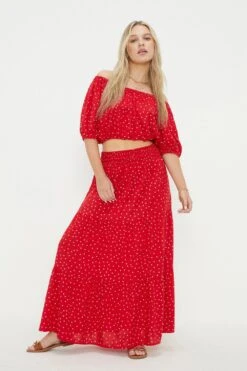 Dorothy Perkins Petite Short Sleeve Bardot Top