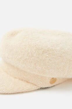 Accessorize Textured Baker Boy Hat -Perkinsdory Store m5045462394040 natural xl 2