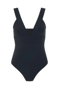 Accessorize LEXI MESH SHAPING SWIMSUIT -Perkinsdory Store m5045463005945 black xl 3