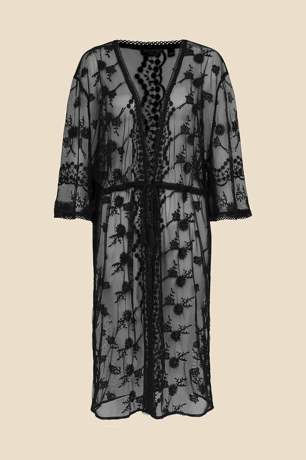 Accessorize Lace Kimono 4 Accessorize Lace Kimono - Image 4