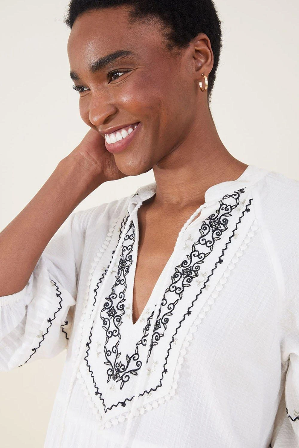 Accessorize Embroidered Dress 2 Accessorize Embroidered Dress - Image 2