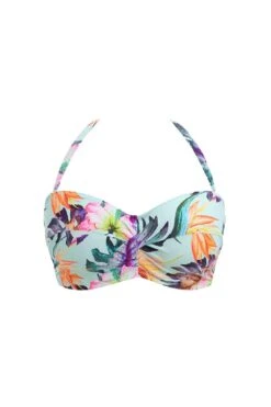 Fantasie Paradiso Underwire Twist Bandeau Bikini Top -Perkinsdory Store xdd06152 floral xl 4