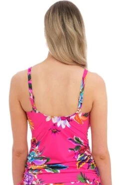Fantasie Halkidiki Underwire Twist Front Tankini -Perkinsdory Store xdd06164 pink xl 1