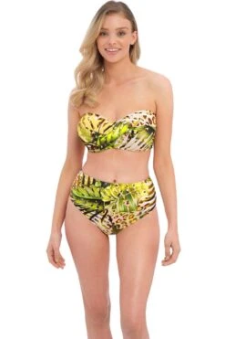 Fantasie Kabini Oasis High Waist Bikini Brief 10 Fantasie Kabini Oasis High Waist Bikini Brief -Perkinsdory Store xdd06180 multi xl 4