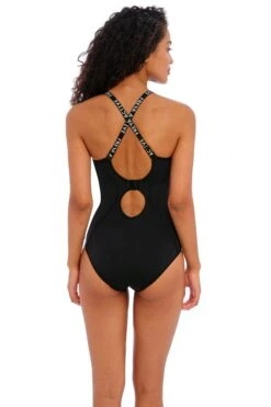 Freya Freestyle Underwire Moulded Swimsuit -Perkinsdory Store xdd06601 black xl 2