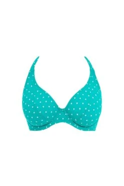 Freya Jewel Cove Uw Halter Bikini Top -Perkinsdory Store xdd07278 blue xl 2