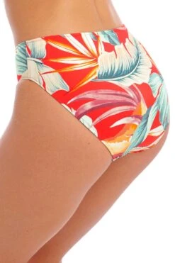 Fantasie Bamboo Grove Mid Rise Bikini Brief -Perkinsdory Store xdd07316 red xl 2